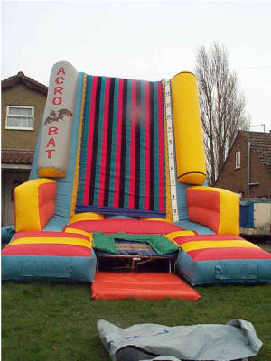 Coolest party game ever Velcro fly wall and Gladiator Duel Inflatable  Jumping Castle 