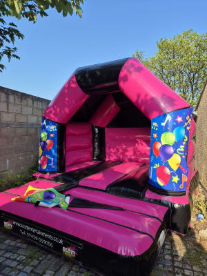 Black & Pink Castle (12ft by 14ft) - Party time Theme