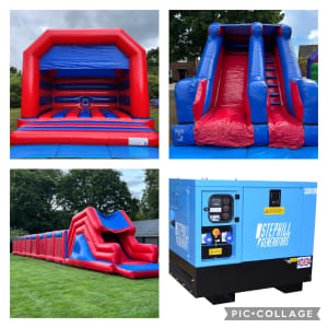 Red & Blue Event Package 20% savings! With Generators, No Power? No Problem!