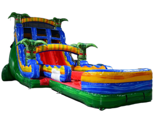 20ft Reggae Rush Double Lane Water Slide