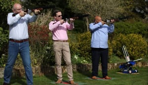 Laser Clay Pigeon Shooting