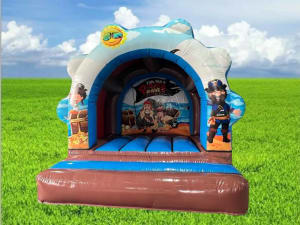 The Pirate Themed 12ft x 12ft Bouncy Castle