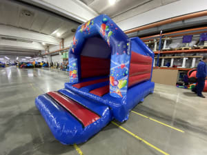 Red and Blue Bouncy Castle (New for 2025)