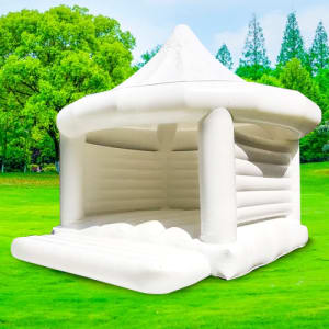 White Bounce Houses