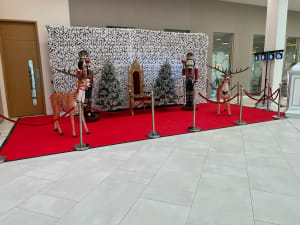 Santa's Grotto Meet & Greet Area