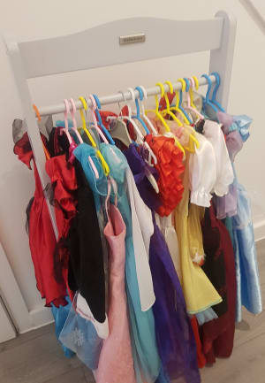 Childrens fancy dress online clothes rail