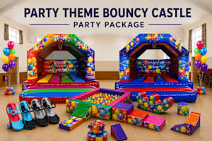 Party Theme Bouncy Castle Party Package