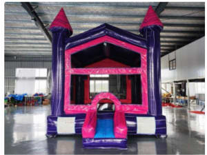 Pink & Purple Bounce House