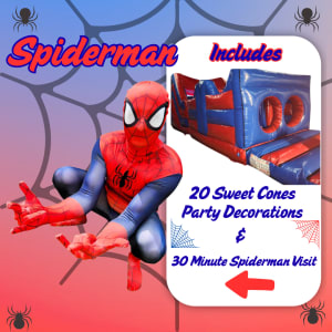 Spiderman and Obstacle Course Package