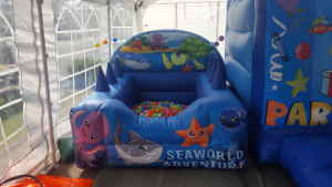 Inflatable ball pool Under the sea