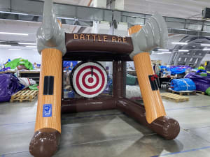 Inflatable Axe Throwing hire