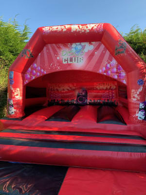 Disco Bouncy Castle - INCLUDES Music & Lights (Adults & Children's)