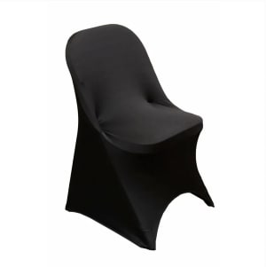 Black Spandex Chair cover