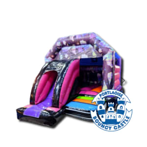 Disco Bouncy Castle with slide hire Portlaoise