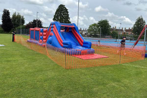 Red & Blue Assault Course Hire
