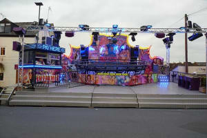 Tagada funfair ride Tagada thrill ride