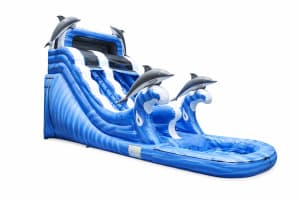 20 FT DOLPHIN WAVE WATERSLIDE