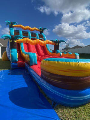 18 ft Triple Lane Tropic shock