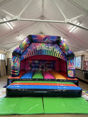Premium Disco Bouncy Castle (15x15ft) hire
