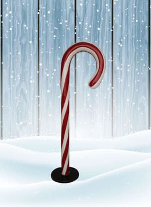 Candy Cane Prop