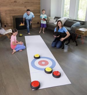Ice Curling "Zone" Game