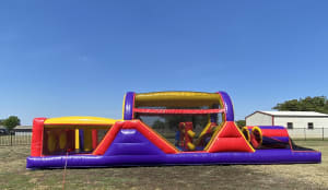 Obstacle Course 40 Feet Long