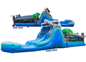 45 ft Tropic Rush Obstacle Course DRY