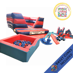 Red and Blue Bounce and Play