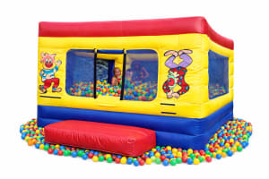 Clown Ball Pond Bouncer