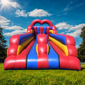 Dual Lane Bungee Run