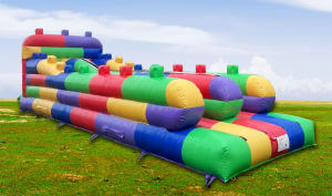 Lego Bungee run
