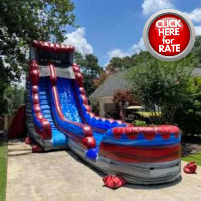 Ninja Bounce Plus Water Slide *can also be used dry - Hire in Douglasville  Villa Rica Carrollton Hiram Powder Springs Austell