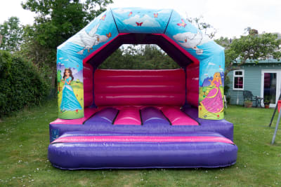 Princess Bouncy Castle Theme 12ft x 12ft A Frame, a bouncy castle for hire from Bouncy Boss