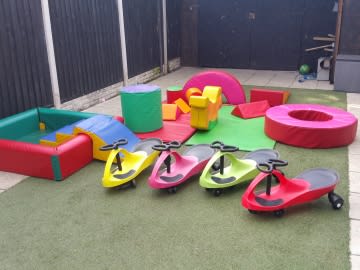 10 Piece Softplay Package, a party package for hire from Bouncy Castle Club