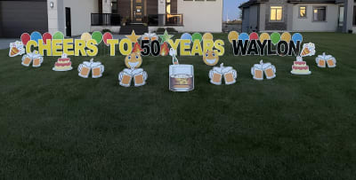 Letter the Lawn - Yard Greeting Rentals Saskatoon and Area