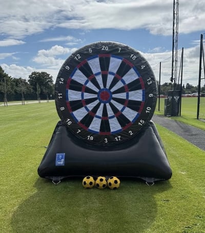 Kick 'n' Stick Football Darts, a inflatable game for hire from The Bounce Generation