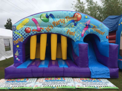 U Shaped Obstacle Course, a assault course for hire from Allsorts Inflatables