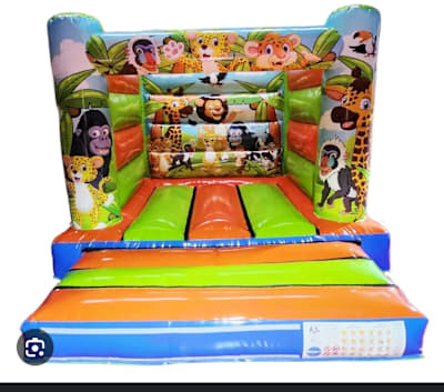 Low Height Safari Themed Bouncy Castle, a bouncy castle for hire from Bounce N Fun