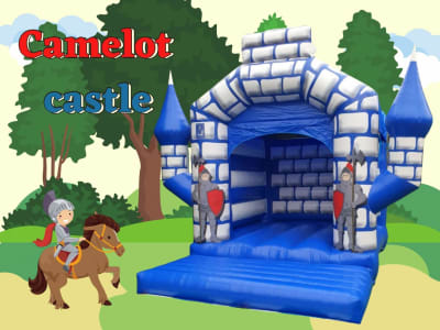 Camelot Bouncy Castle 15x11ft, a bouncy castle for hire from Have A Bounce