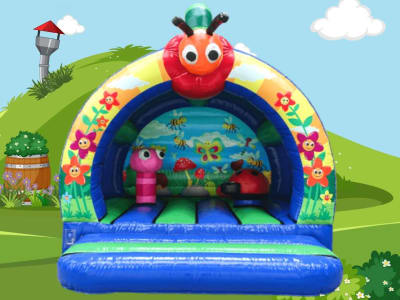 Bugs Bouncy Castle with 3D Pop-ups 13x13ft, a bouncy castle for hire from Have A Bounce
