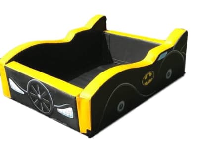 Batmobile Ball Pool, a soft play set for hire from Chloe's Castles