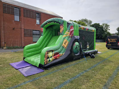28ft Assault Course, a assault course for hire from Abc Party Hire