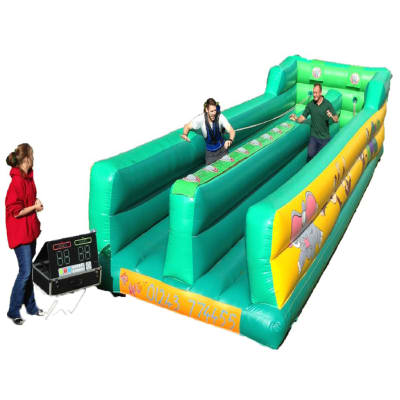 Bungee Run Dash (IPS), a assault course for hire from Jumping Jacks