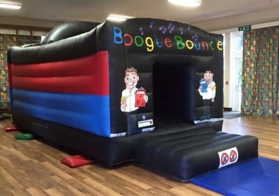 Boogie Bounce House (disco castle), a bouncy castle for hire from Bouncy Castles Surrey