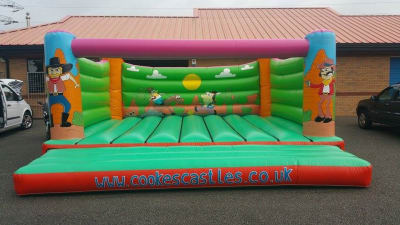 Wild West Bouncy Castle (20 x 20), a bouncy castle for hire from Cookes Castles