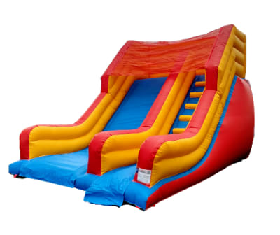 9ft Prime Slide, a inflatable slide for hire from Mr Bouncy Castle