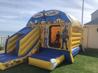 Bouncy Castle Party Hire Bucking Bronco Bungee Trampoline In Jersey We Do Not Deliver To Guernsey Or Uk Mainland Ci Partyhire