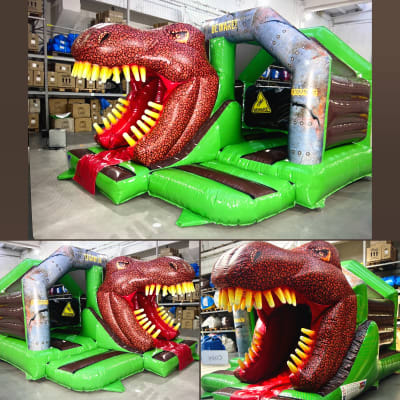 Dinosaur 3D fun run assault course - Bouncy Castle, Disco Dome, Soft Play,  Slides, Sumo Hire in Grays Brentwood Romford Hornchurch Upminster Dagenham  Essex