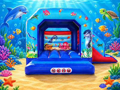 Bouncy Castles With Slides