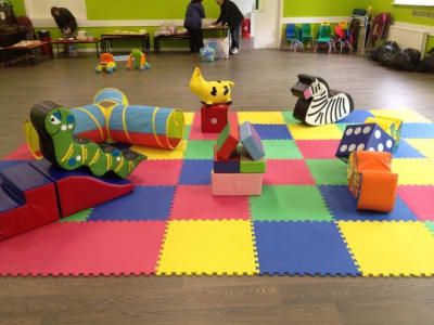 Small soft play package (not including tunnel), a party package for hire from Bouncy Castles Surrey